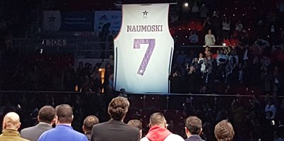 Anadolu Efes, Naumoski'yi onurlandırdı