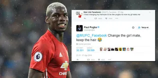 Pogba’dan takipçisine esprili cevap