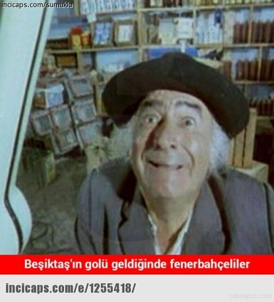 G.Saray-Beşiktaş caps’leri