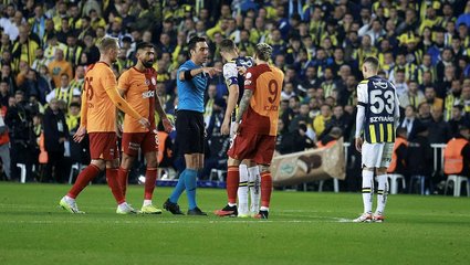 Galatasaray - Fenerbahçe derbisinin golleri yabancılardan