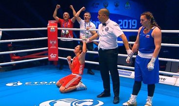 Busenaz Sürmeneli ve Elif Güneri boks şampiyonasında finale çıktı