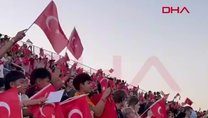 A Milli Futbol Takımımız, taraftara açık antrenman gerçekleştirdi