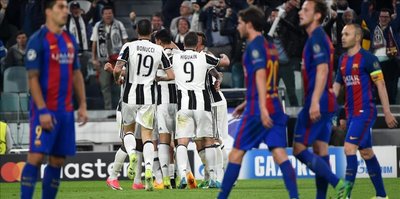 Juventus dominate Barcelona in CL