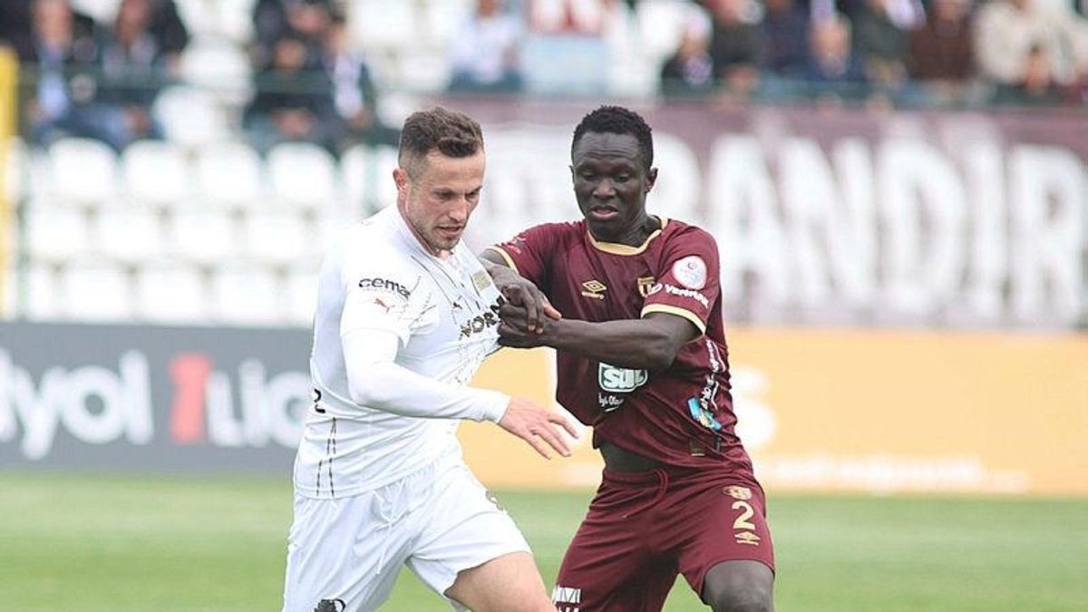Bandırmaspor 1-1 Manisa FK (MAÇ SONUCU ÖZET)