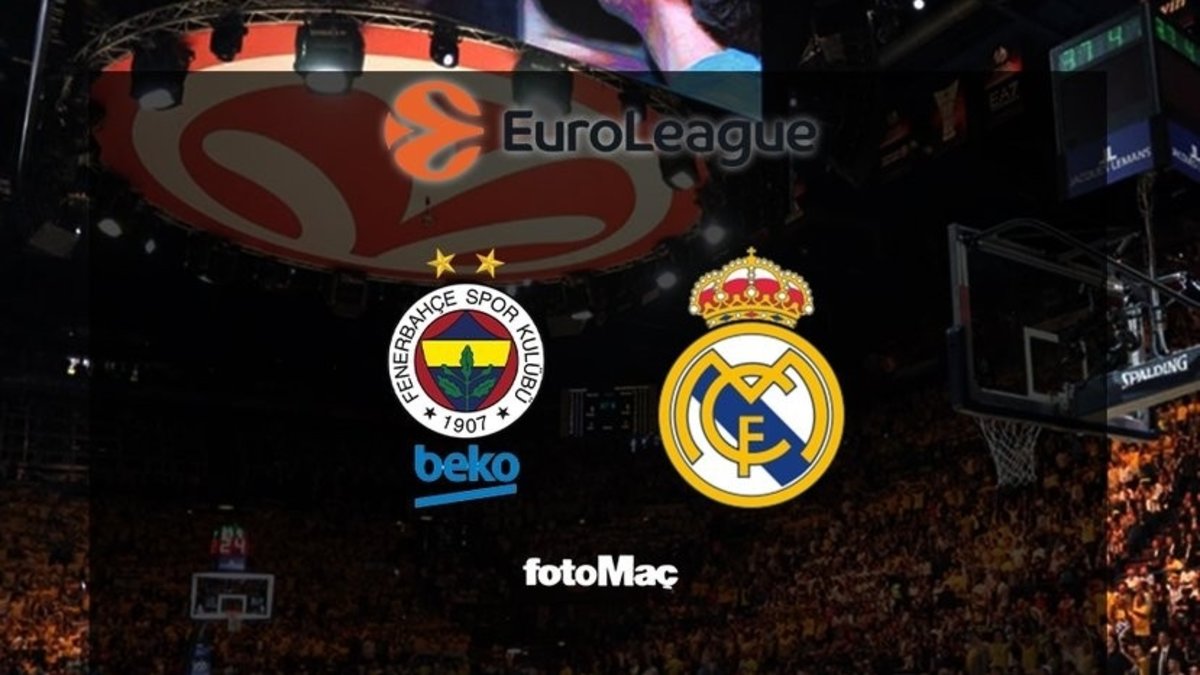 Fenerbahçe Beko-Real Madrid maçı | CANLI İZLE (EuroLeague)