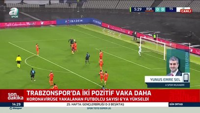 >Trabzonspor'da vaka sayısı 6'ya yükseldi