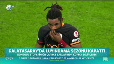 >Galatasaray'da Luyindama sezonu kapattı