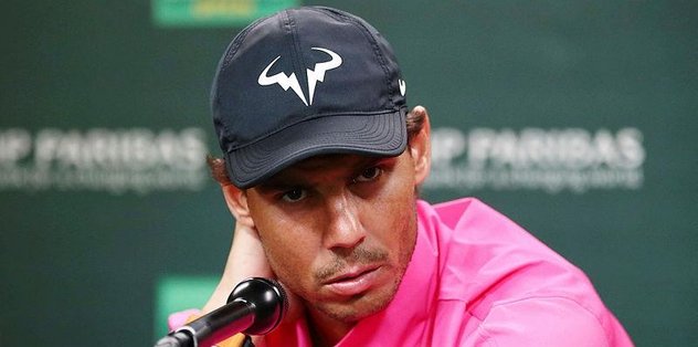 Nadal Indian Wells'ten çekildi