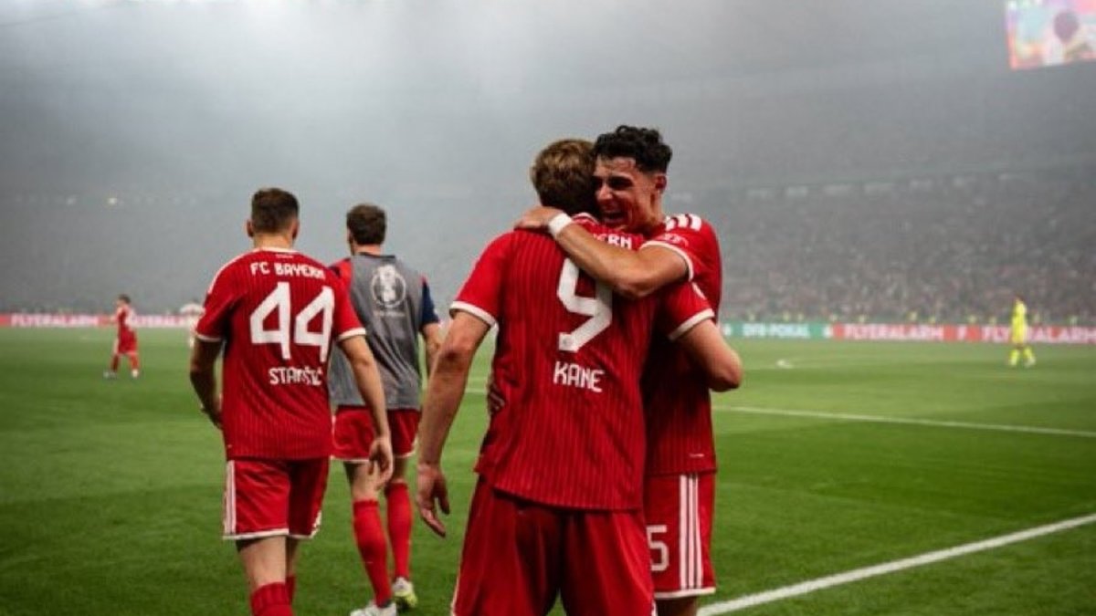 Bayern Münih Almanya Kupası'nın sahibi oldu!