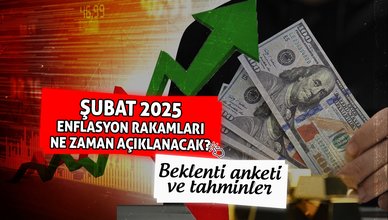 Şubat ayı enflasyon ne zaman açıklanacak? 2025 Şubat enflasyon beklentisi kaç?