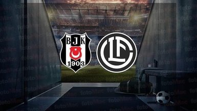 Beşiktaş Lugano maçı CANLI | UEFA Konferans Ligi