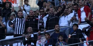 Beşiktaş taraftarı yalnız bırakmadı