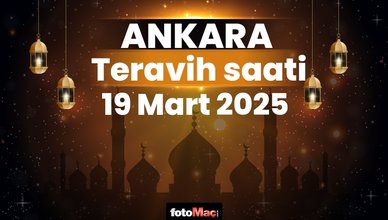 Ankara 19 Mart teravih namazı saat kaçta? | Ankara teravih vakitleri 2025