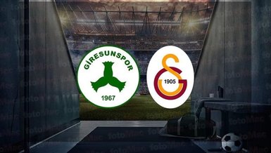 GİRESUNSPOR GALATASARAY CANLI MAÇ İZLE SÜPER LİG 📺 | Giresunspor - Galatasaray maçı saat kaçta ve hangi kanalda?