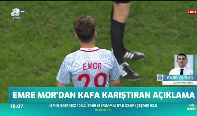 Emre Mor'dan kafaları karıştıran paylaşım!