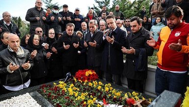 Eski Galatasaray Başkanı Mustafa Cengiz kabri başında anıldı