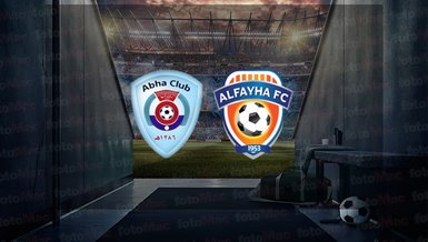 Abha - Al Fahya maçı ne zaman, saat kaçta ve hangi kanalda canlı yayınlanacak? | Suudi Arabistan Pro Lig