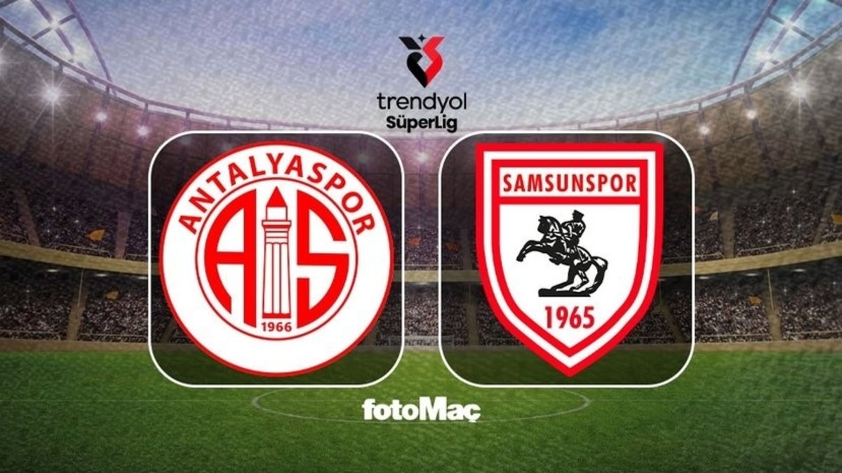Hesap.com Antalyaspor-Samsunspor maçı CANLI | Trendyol Süper Lig