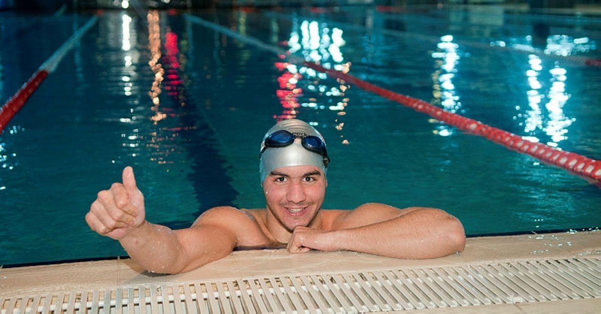 Otizimli milli yüzücünün hedefi Tokyo 2020