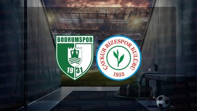 Bodrumspor - Rizespor maçı ne zaman, saat kaçta ve hangi kanalda canlı yayınlanacak? | TFF 1. Lig