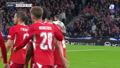 >GOL | İskoçya 0-2 İsviçre
