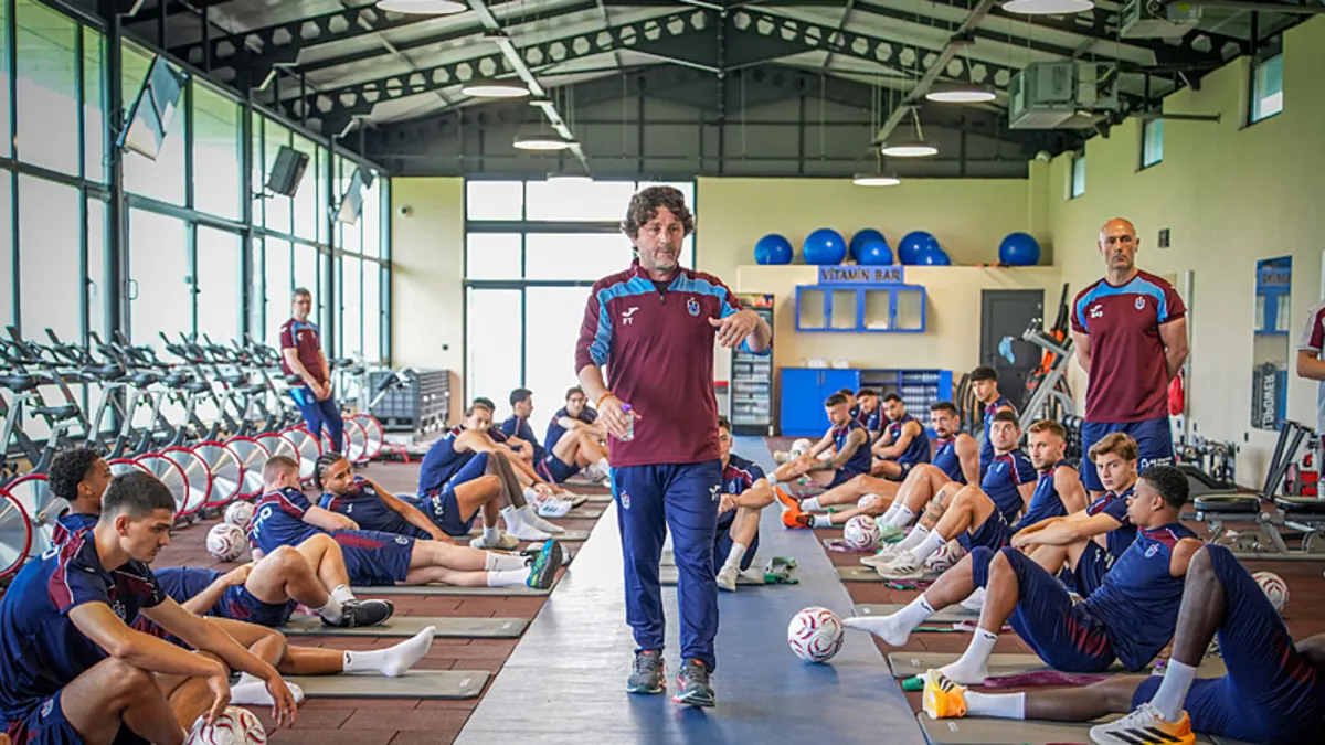 Trabzonspor'da yeni sezon hazırlıkları devam etti