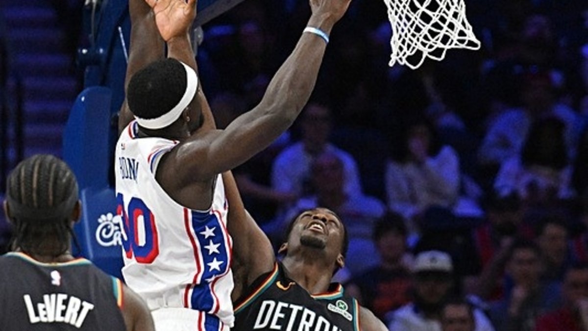 NBA'de Pistons, 76ers'ı yenerek Doğu Konferansı liderliğini garantileyen taraf oldu