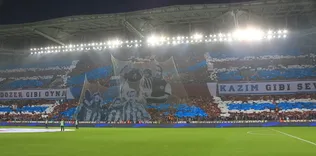 Trabzonspor’dan muhteşem koreografi