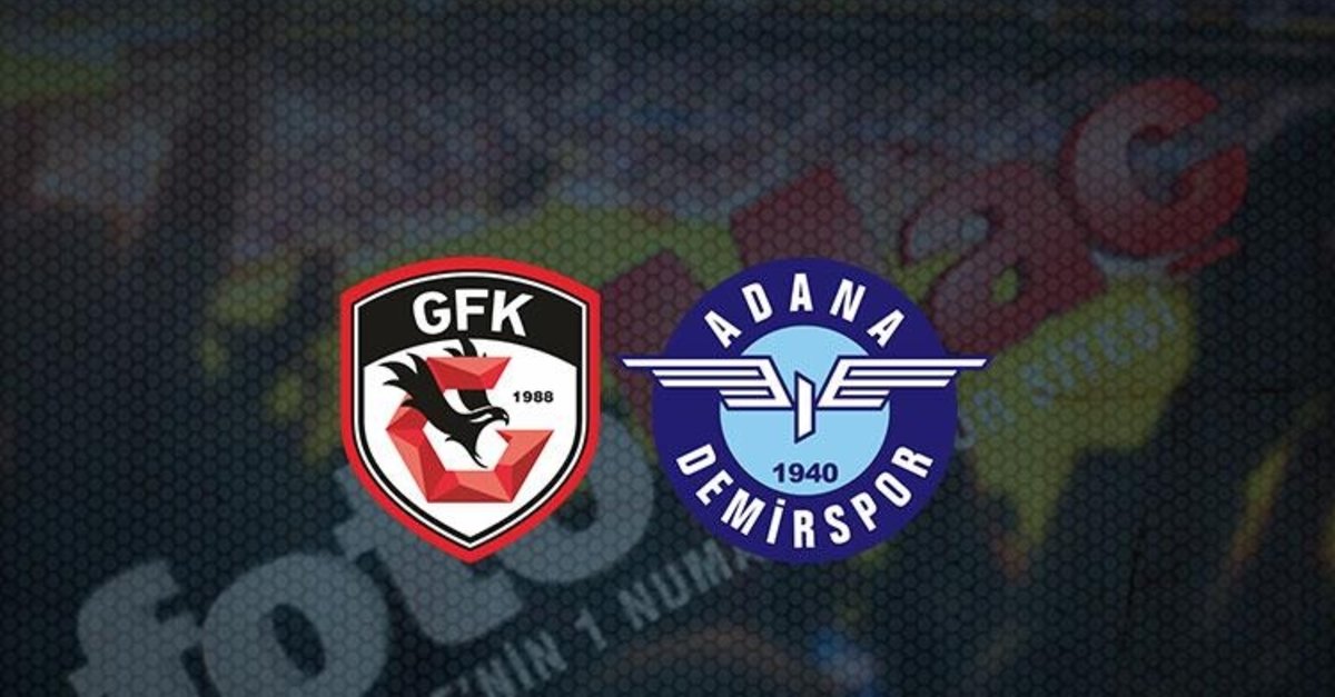 Gaziantep FK-Adana Demirspor maçı CANLI - Son dakika Gaziantep FK ...