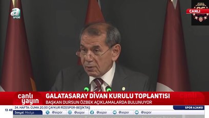 >Galatasaray Başkanı Dursun Özbek: 2 sene daha bu göreve talibiz