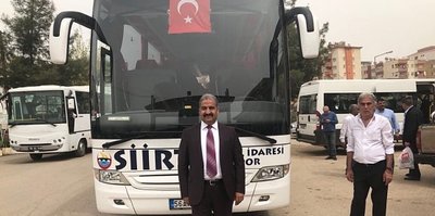 Siirt İl Özel İdarespor otobüsüne kavuştu