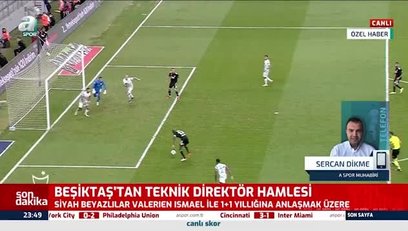 >Beşiktaş'tan teknik direktör hamlesi! İşte anlaşma detayları...