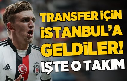 They came to Istanbul for the transfer! Here is this team