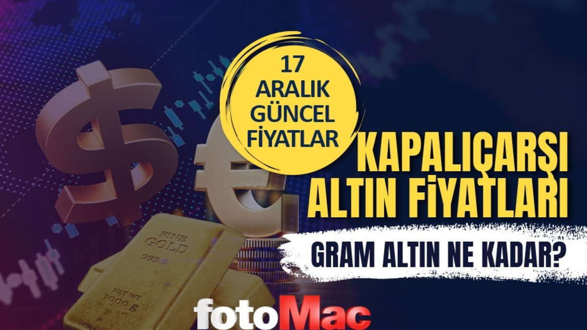 Altın zirveden düşüşe geçti: 17 Aralık kuyumcu piyasaları ve Kapalı Çarşı'da son durum!