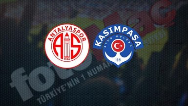 Antalyaspor - Kasımpaşa maçı CANLI İZLE