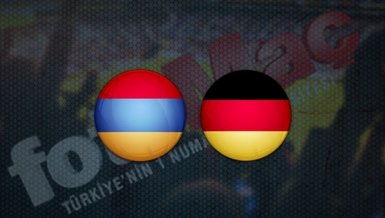 Ermenistan - Almanya maçı CANLI