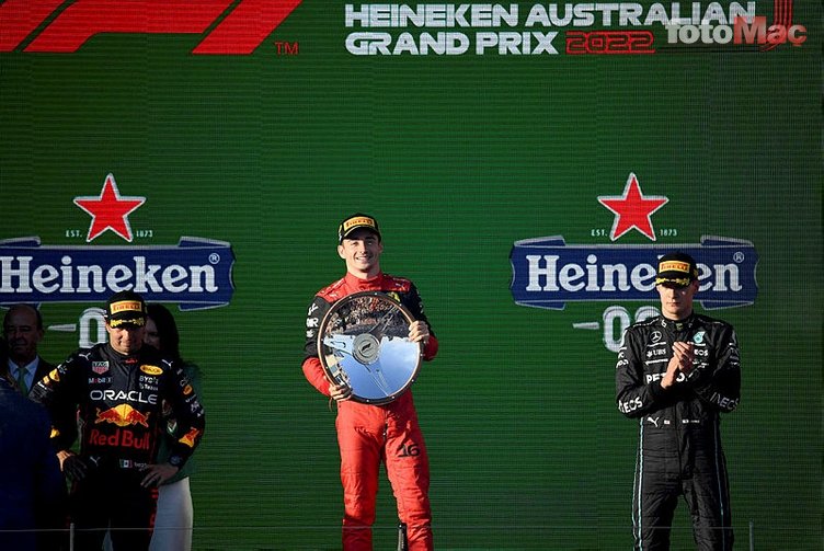 Son dakika spor haberleri: Formula 1'de nefes kesen Avustralya Grand Prix'sini Charles Leclerc kazandı!