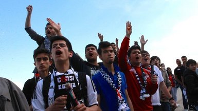 Beşiktaş’a Konya’da coşkulu karşılama