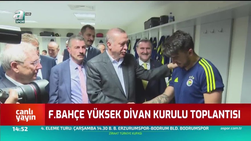 Fenerbahce Den Baskan Erdogan A Ozel Video Videosunu Izle Fotomac Tv