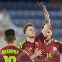 Belarus sahasında 4 golle kazandı!