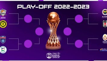 Kadınlar Basketbol Süper Ligi'nde play-off eşleşmeleri belli oldu