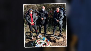 Galatasaray'dan Özkan Sümer'in mezarına ziyaret