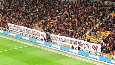 Galatasaray’dan Kudüs mesajları