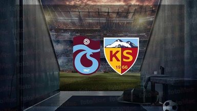 Trabzonspor - Kayserispor maçı CANLI | Süper Lig canlı anlatım