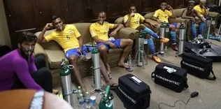 Maçtan sonra oksijen desteği