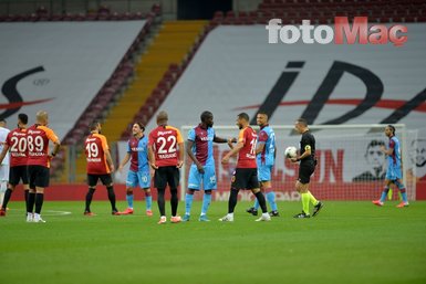 Galatasaray-Trabzonspor maçında sürpriz isim! Tribünden takip etti