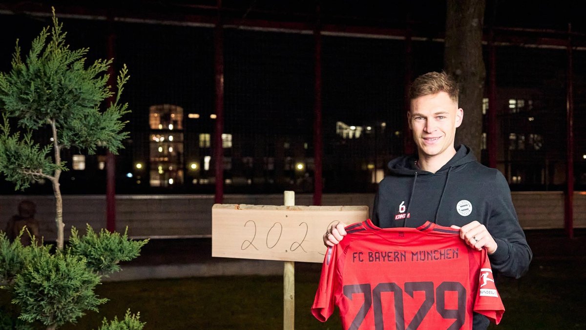 Bayern Münih Joshua Kimmich'in sözleşmesini uzattı! Bayern Münih Joshua Kimmich'in sözleşmesini uzattı!