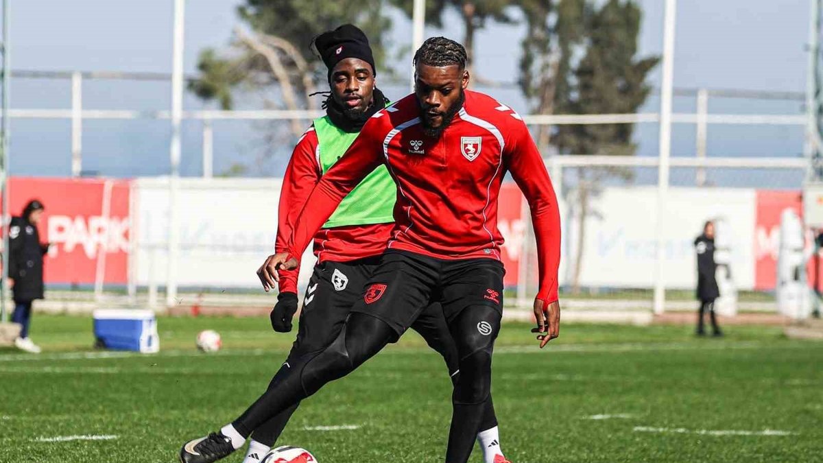 Samsunspor'da Antalyaspor maçı hazırlıkları devam ediyor!
