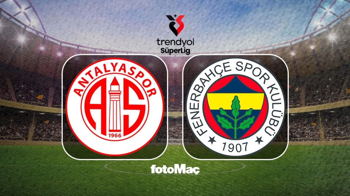 Hesap.com Antalyaspor-Fenerbahçe maçı ne zaman, saat kaçta, hangi kanalda?