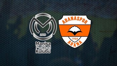 Manisa FK Adanaspor maçı ne zaman saat kaçta hangi kanalda canlı yayınlanacak?